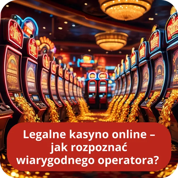 Legalne kasyno online – jak rozpoznać wiarygodnego operatora?